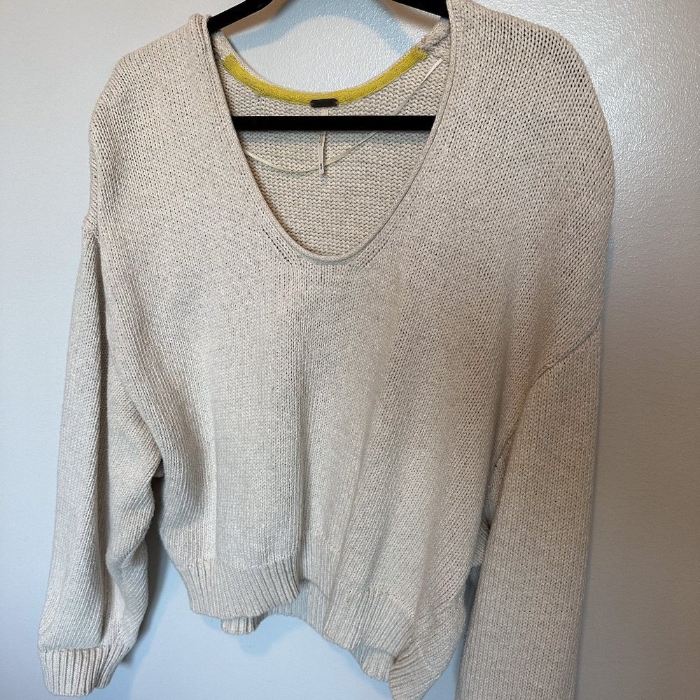 Cozy Oversized Cropped Sweater